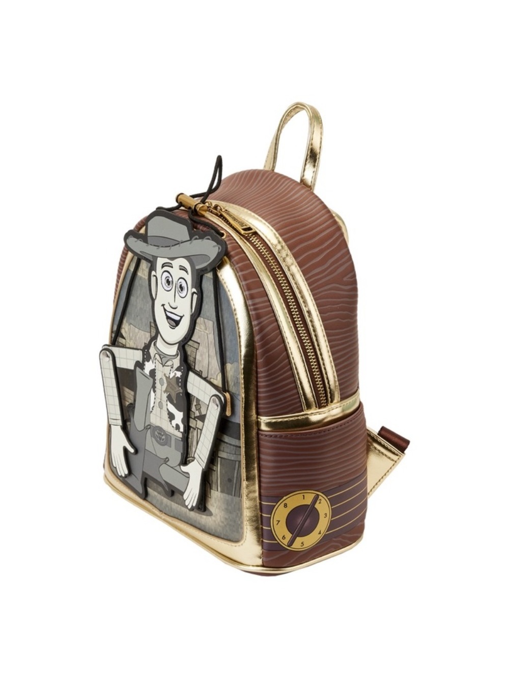 Loungefly | Disney Pixar Toy Story | Woody Puppet Mini Backpack | NWT - Picture 7 of 11
